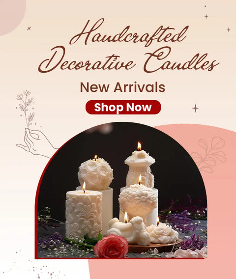 Handcrafter Decorative Candles