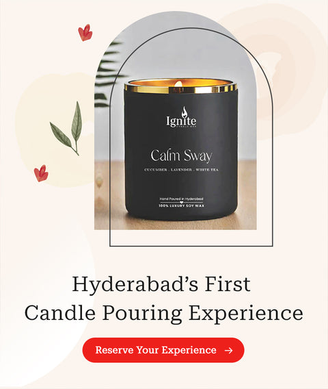 First candle pouring experience in hyderabad